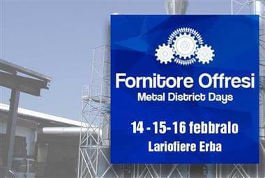 “Fornitore Offresi” Fair -Erba (CO) 14-16 February 2019: SO.TEC will be one of the protagonists. Hall C Stand 420-421