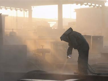 Sandblasting: preventing the risks associated with the dusts generated