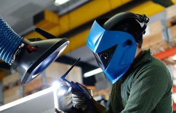 sistema di depolverazione industriale completa