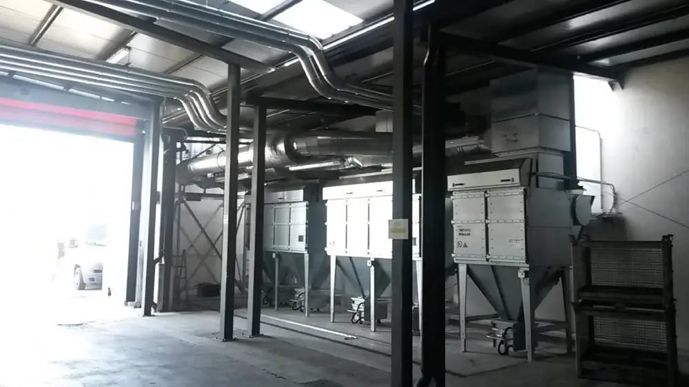 impianti aspirazione atex