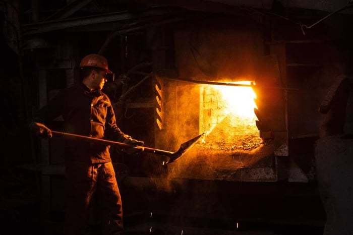 aspiration industrielle poussières des fours