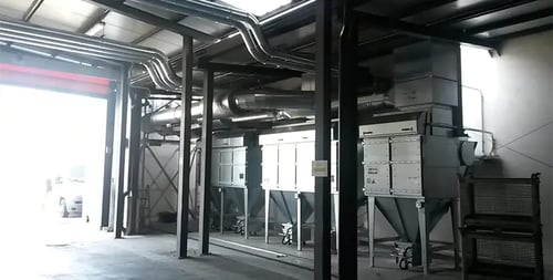 Système d'aspiration des fumées