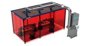 Modular hood cappa per saldatura