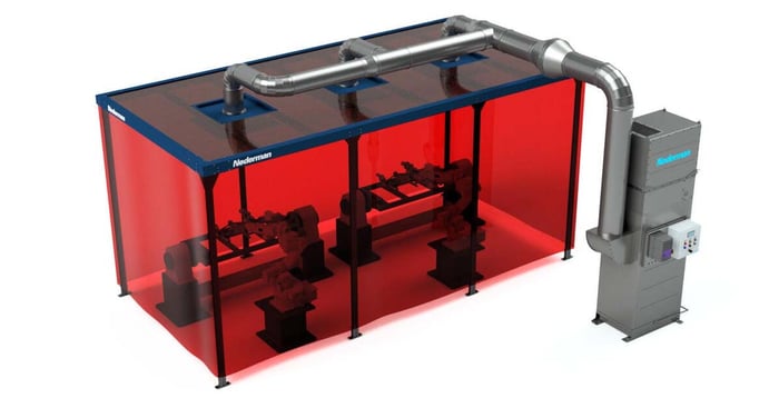 Cappa Modular Hood Streamline Nederman
