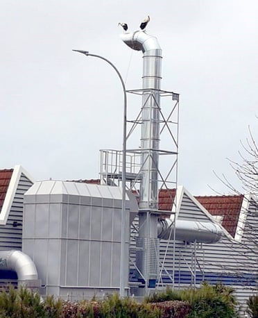 unità filtranti per nebbie oleose cicogne